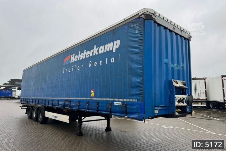 Sliding tarpaulins Krone SD / BPW Drum