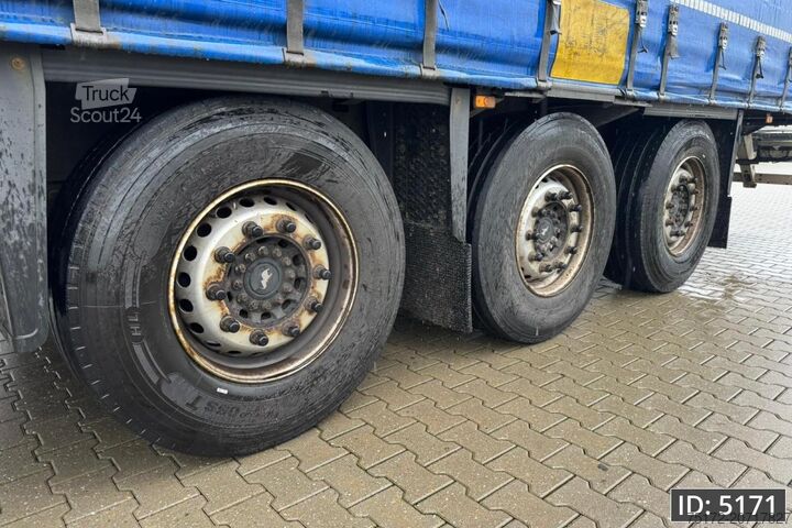 Schuifzeilen Schmitz Cargobull SCB*S3 / Alu planks / Disk brakes / Huckepack