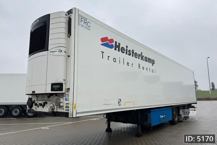 Refrigerated/frozen transport Krone SD / Carrier Vector 1550 / Palletbox / BPW Disk