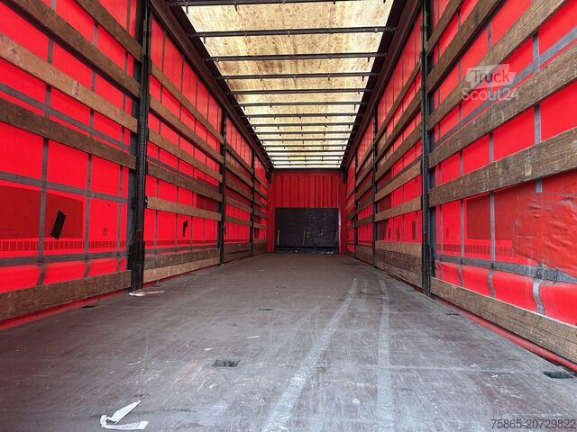 Curtain sided Krone Profi Liner / Pritsch - Plane / BPW Trommel / N...