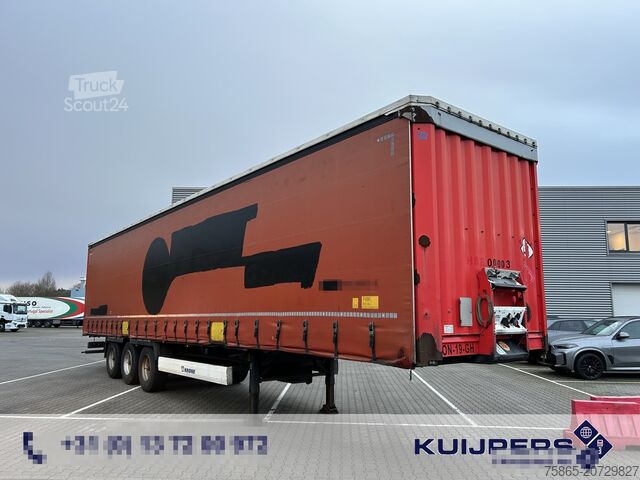 Curtain sided Krone Profi Liner / Curtainside / BPW Drum / NL Trailer