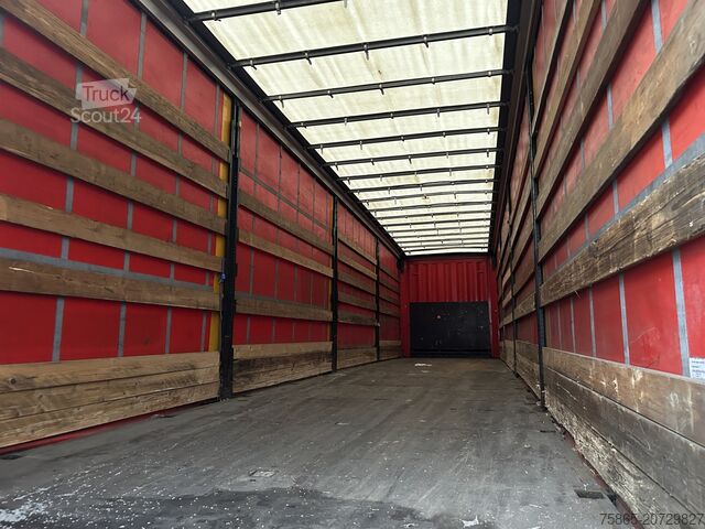 Curtain sided Krone Profi Liner / Curtainside / BPW Drum / NL Trailer