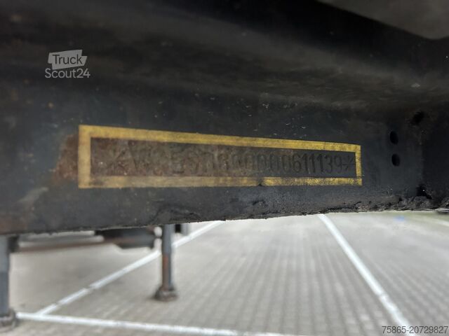 Curtain sided Krone Profi Liner / Curtainside / BPW Drum / NL Trailer