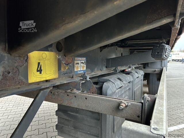 Curtain sided Krone Profi Liner / Curtainside / BPW Drum / NL Trailer