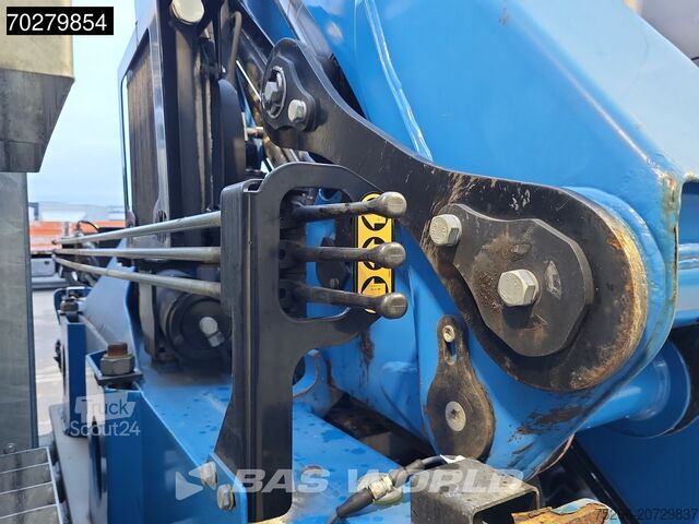 Ladepritsche Scania P280 4X2 HMF 1420K-RC Kran Crane Leather seats ...