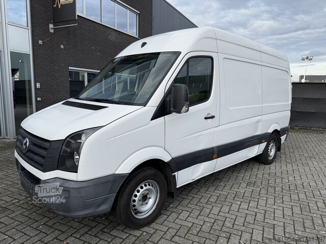 Høy + lang kassebil VW crafter 2.0tdi 136pk L2H2 laadklep