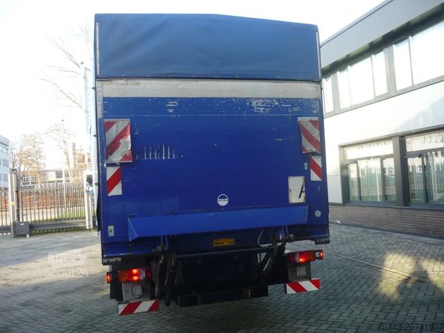 Koffert MAN TGL 8.180 Curtain side body with aluminium drop...