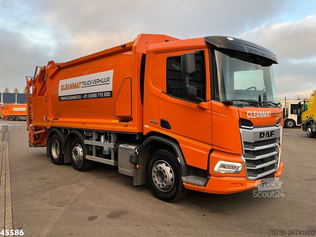 Автомобиль для сбора мусора DAF FAG XD 340 Euro 6 Geesink 20m³ Welvaarts weighi...
