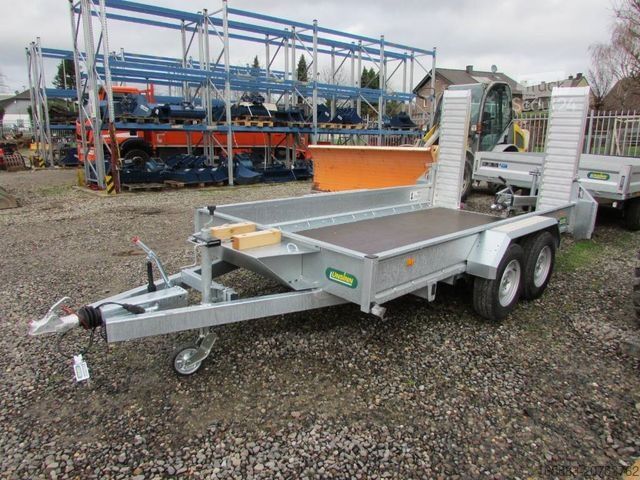 Tieflader Anhänger UNSINN FZ-TECHNIK UB 3618-35-14 Löffelablage + Werkzeugbox Anhänge