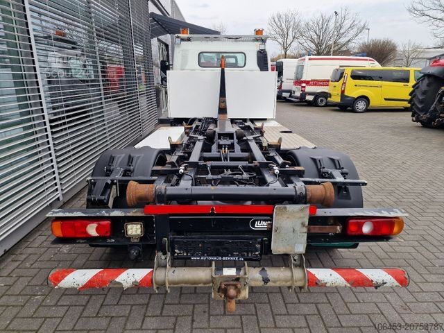 Roll-off tipper truck FUSO Canter Abroller AJK /Werkzeukiste/NL 4700 KG