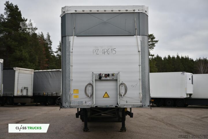 Avoin puoliperävaunu pressulla SCHMITZ CARGOBULL SCS24/L Varios