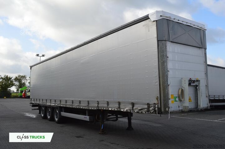 Avoin puoliperävaunu pressulla SCHMITZ CARGOBULL SCS24/L Varios