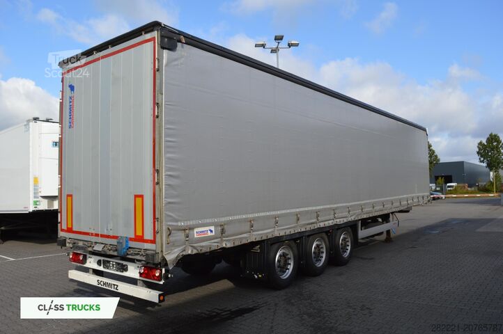 Avoin puoliperävaunu pressulla SCHMITZ CARGOBULL SCS24/L Varios