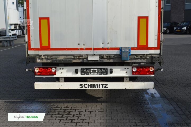 Avoin puoliperävaunu pressulla SCHMITZ CARGOBULL SCS24/L Varios
