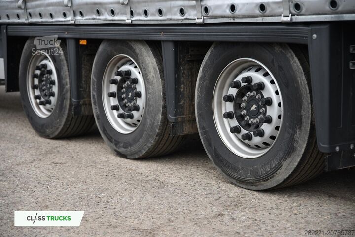 Semi-remorque ouverte avec bâche SCHMITZ CARGOBULL SCS24/L Varios