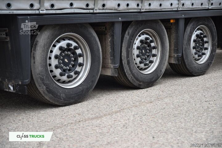 Semi-remorque ouverte avec bâche SCHMITZ CARGOBULL SCS24/L Varios