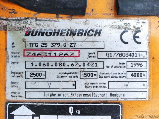 Wózki widłowe LPG Yale TFG25 379 0 ZT