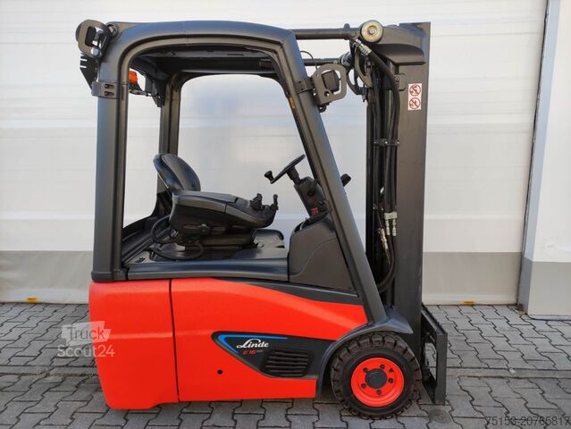 Elektrisch – 3 Räder Linde E16C-02-386 EVO (KDD, LACK und SE NEU)