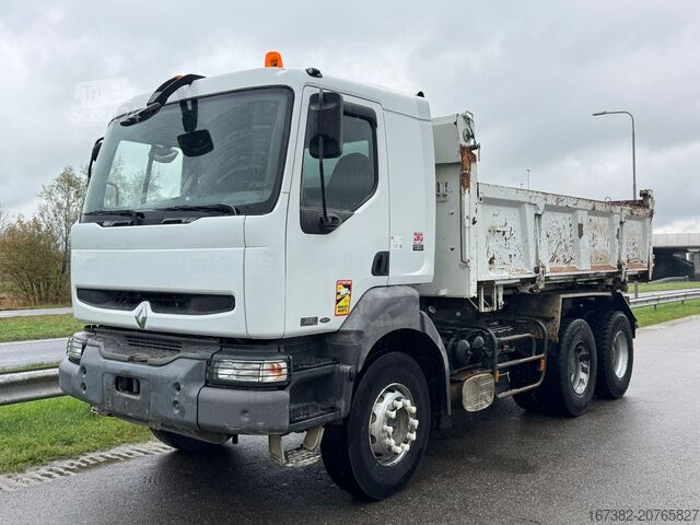 Pašizgāzējs Renault Kerax 320.26 dCI 6x4 Kipper
