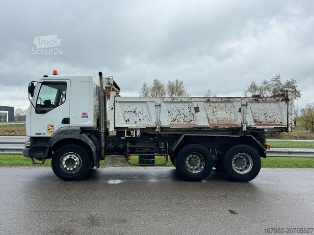Pašizgāzējs Renault Kerax 320.26 dCI 6x4 Kipper