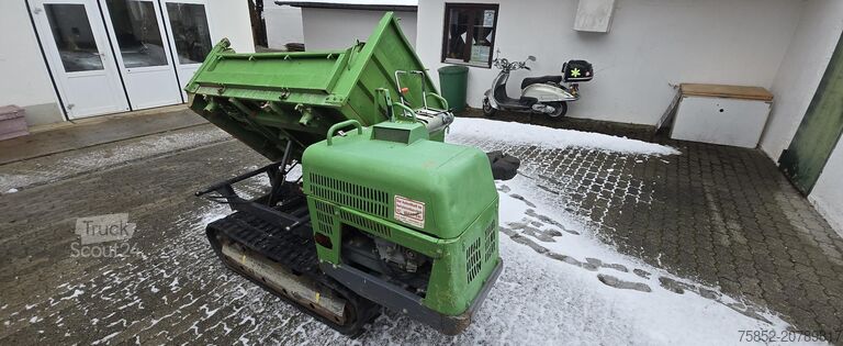 Minidumpras, vikšrinis, trijų pusių kėliklis Canycom BFG 1005 Occasion Dumper, Raupe,