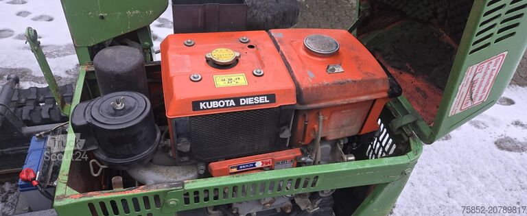 Minidumpras, vikšrinis, trijų pusių kėliklis Canycom BFG 1005 Occasion Dumper, Raupe,