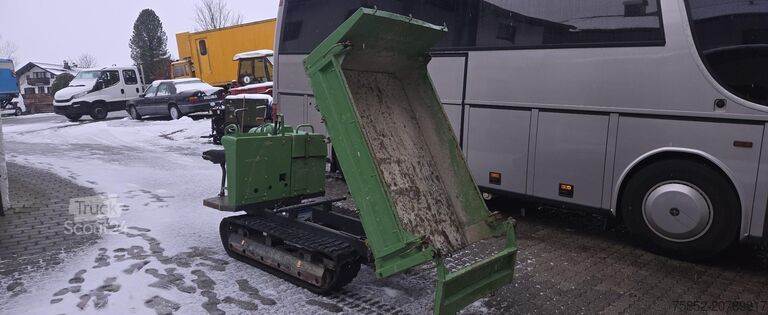 Minidumpras, vikšrinis, trijų pusių kėliklis Canycom BFG 1005 Occasion Dumper, Raupe,
