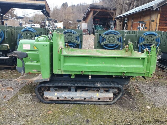 Minidumpras, vikšrinis, trijų pusių kėliklis Canycom BFG 1005 Occasion Dumper, Raupe,