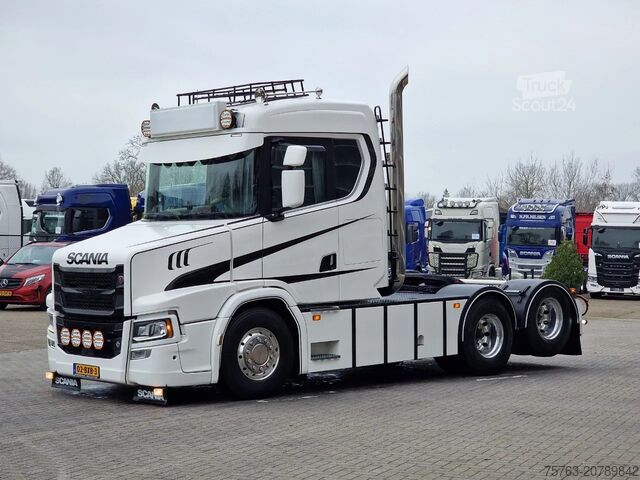 معيار SZM Scania T580 V8 Tuft Torpedo V8 - Custom exterior - Ret...