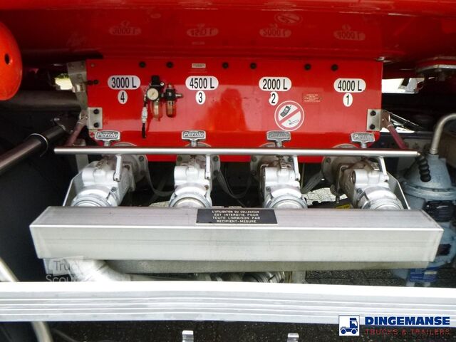Cisternos Mercedes Axor 1824 4x2 fuel tank 14.2 m3 / 4 comp