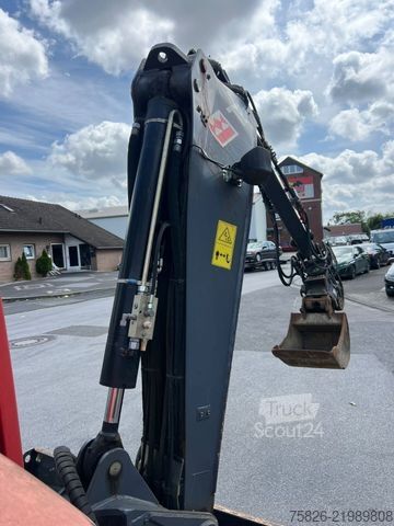 Escavatore cingolato TEREX TC50 HKS TR-K60 TiltRotator Schnellwechsler
