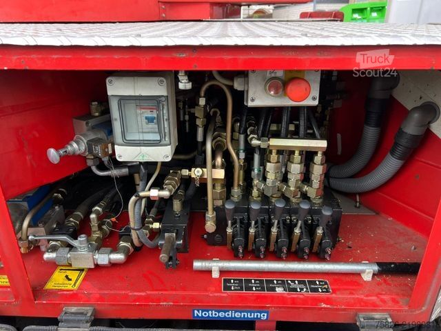 Plataforma de trabalho montada em camião MAN TGL 8.180 Bison Palfinger TKA 28 M Hubsteiger