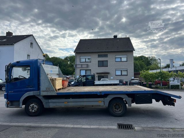 Fourgon porte-voitures MERCEDES-BENZ Atego 818 Auto/Maschinen Transporter