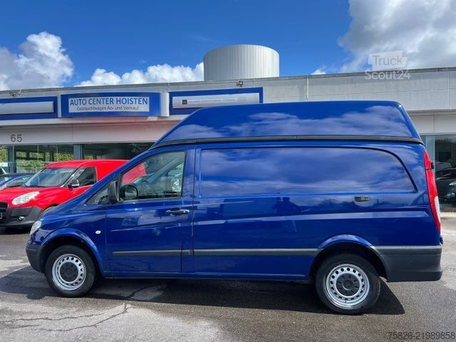 Hög tak skåpbil MERCEDES-BENZ Vito Kasten 109 CDI*hoch&lang*1.Hand*PDC*