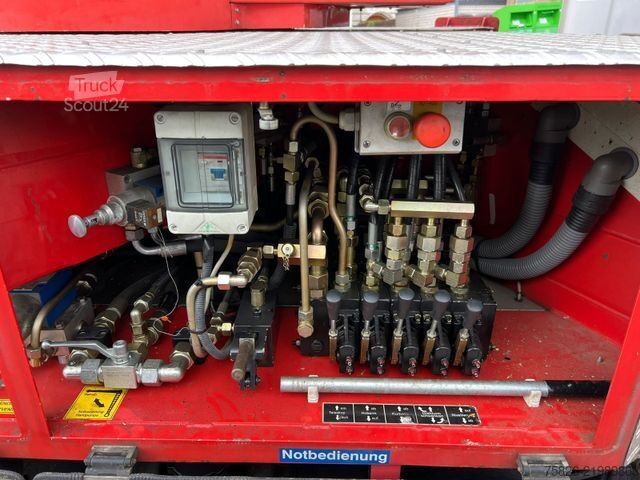 Plataforma de trabalho montada em camião MAN TGL 8.180 Bison Palfinger TKA 28 M Hubsteiger