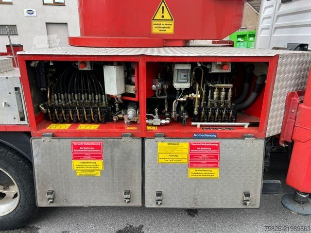 Plataforma de trabalho montada em camião MAN TGL 8.180 Bison Palfinger TKA 28 M Hubsteiger