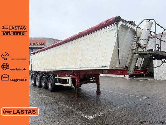 Kippiauto Kel-Berg Tipper / Alukastenmulde Kipper 37m3