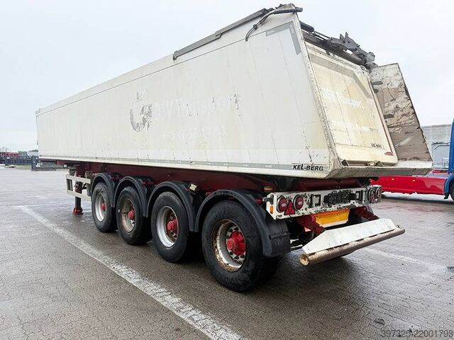 Kippiauto Kel-Berg Tipper / Alukastenmulde Kipper 37m3