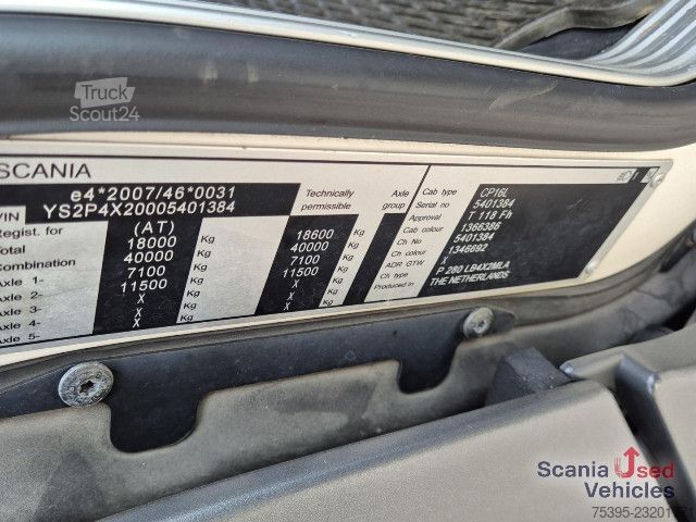 Fourgon isotherme frigorifique Scania P 280 Tiefkühlkoffer LBW Türen !