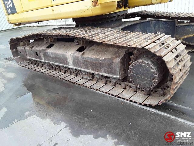 Komatsu PC 210 LC snabbfäste, alla hydraulledningar Komatsu PC 210 LC quick coupler all lines