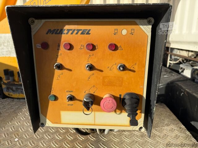 Plataforma de trabalho montada em camião RENAULT Maxity / Multitel 160 ALU / 16 Meter