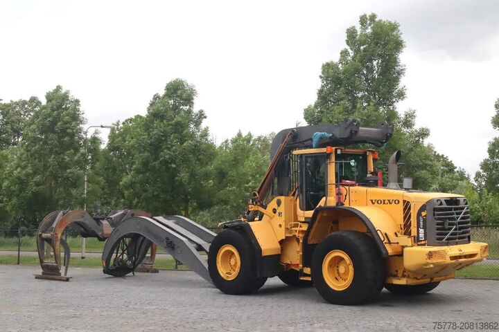 Log-lader Volvo L180 F HL | HIGH-LIFT | LOG STACKER | HOLZ GRAPPLE