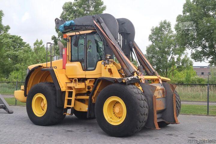 Log-lader Volvo L180 F HL | HIGH-LIFT | LOG STACKER | HOLZ GRAPPLE