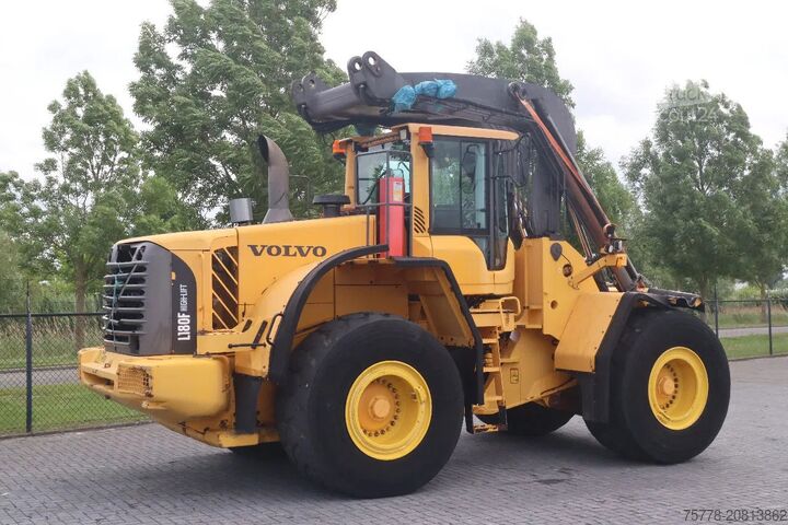 Log-lader Volvo L180 F HL | HIGH-LIFT | LOG STACKER | HOLZ GRAPPLE