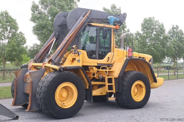 Log-lader Volvo L180 F HL | HIGH-LIFT | LOG STACKER | HOLZ GRAPPLE