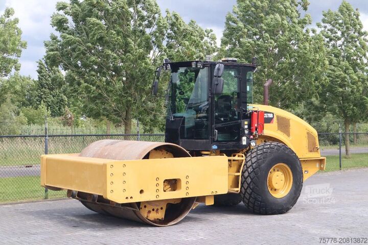 Vibrační válec Caterpillar CS78B | TRIMBLE GPS | GOOD CONDITION