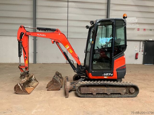 Minigraafmachine Kubota U 27-4
