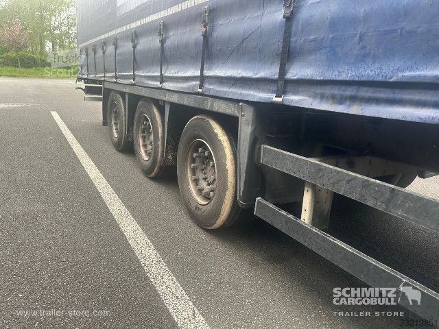 مقطورة نصفية مفتوحة مع قماش مشمع Schmitz Cargobull Curtainsider Mega