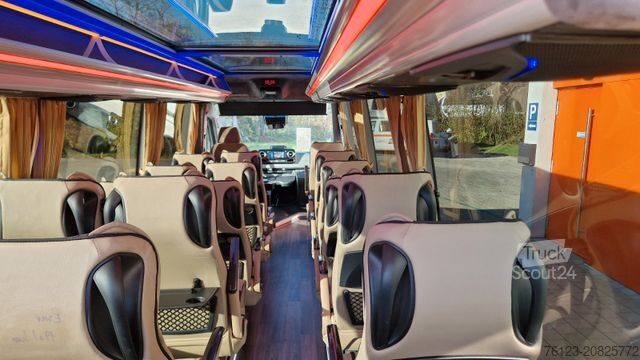 Minibús MERCEDES-BENZ 519 und 517 Glasdach XXL  20 Sitze Stock