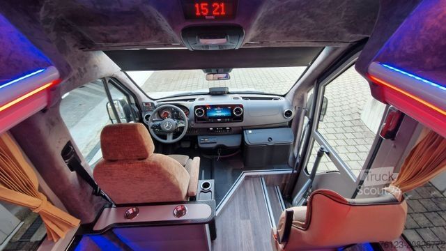 Minibús MERCEDES-BENZ 519 und 517 Glasdach XXL 20 Sitze Stock